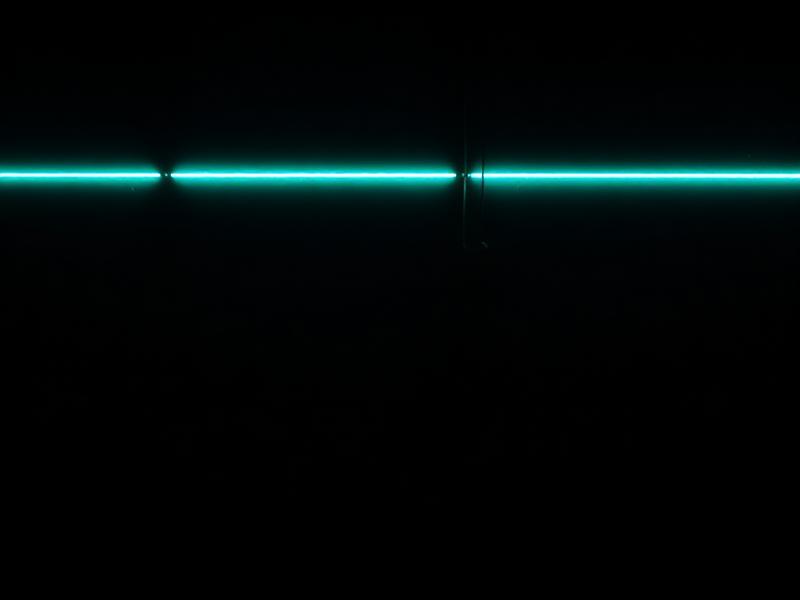 Glowing wall lines